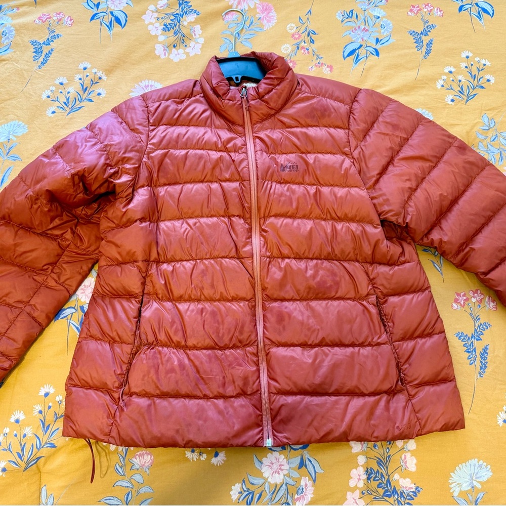 Women's REI Rust Down Puffer Jacket size 1X